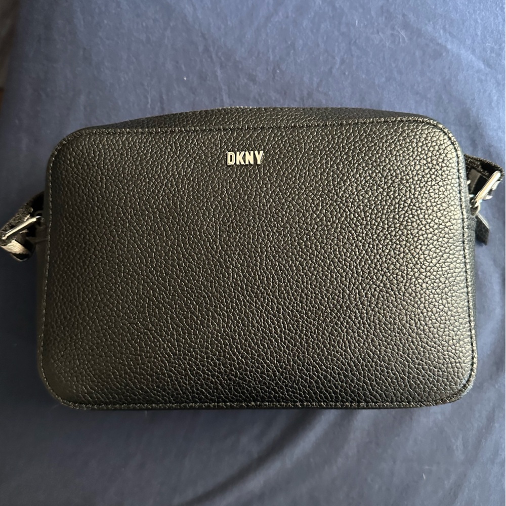 DKNY Textured Black Camera Bag